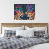 Toile Chaud House Leopards | Un couple (Insitu(Chambre))