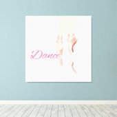 Toile Chaussures de ballet de danse (Insitu (Plancher de Bois))