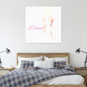 Toile Chaussures de ballet de danse (Insitu(Chambre))