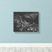 Toile Chauve-souris plongeante - par BurnsInHell (Insitu (Plancher de Bois))