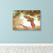 Toile Chauves-souris Vampire par CE Swan, Animaux sauvag (Insitu (Plancher de Bois))