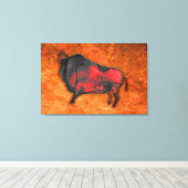 Toile Chauvet Bison (Insitu (Plancher de Bois))