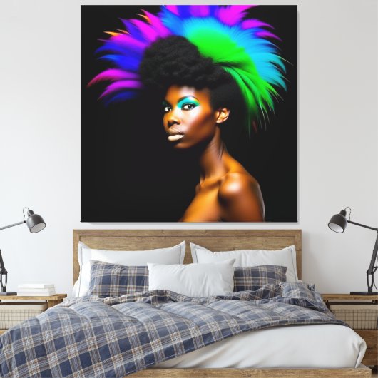 Toile Chaya "Vie" (Insitu(Chambre))