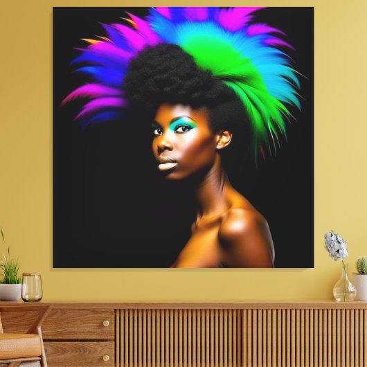 Toile Chaya "Vie" (Insitu(Salon))