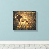 Toile Chazak Ve'ematz (Insitu (Plancher de Bois))