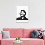 Toile Che Guevara, Commandante, Révolution, Cuba, La Hav (Insitu(Salon))
