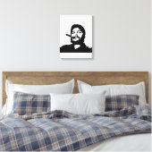 Toile Che Guevara, Commandante, Révolution, Cuba, La Hav (Insitu(Chambre))