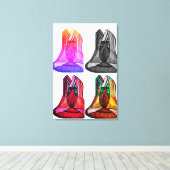 Toile Cheap affordable delux tee canvas print (Insitu (Plancher de Bois))