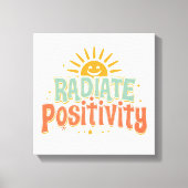 Toile Cheerful and Motivational Sunny Saying (Recto)