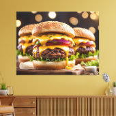 Toile Cheeseburgers (Insitu(Salon))