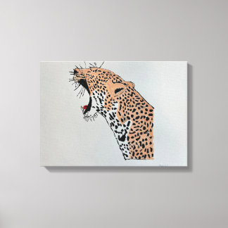 Toile Cheetah Painted by Mark Elsen