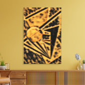 Toile Cheetah Sunriser (Insitu(Salon))