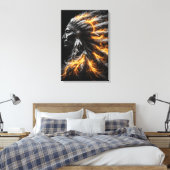 Toile Chef amérindien (Insitu(Chambre))