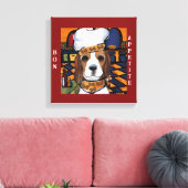 Toile Chef beagle (Insitu(Salon))