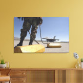 Toile Chef d'équipage de l'US Air Force (Insitu(Salon))