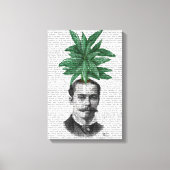 Toile Chef du Plante À feuillage persistant chinois (Recto)