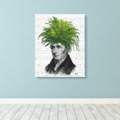 Toile Chef du Plante de Fern Head (Insitu (Plancher de Bois))