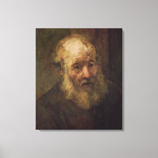 Toile Chef d'un vieil homme, vers 1650 (Recto)