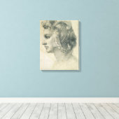 Toile Chef idéal d'une femme de Michel-Ange (Insitu (Plancher de Bois))