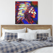 Toile Chef indien américain (Insitu(Chambre))