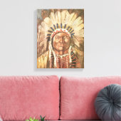 Toile Chef indien Sitting Bull (Insitu(Salon))