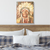 Toile Chef indien Sitting Bull (Insitu(Chambre))