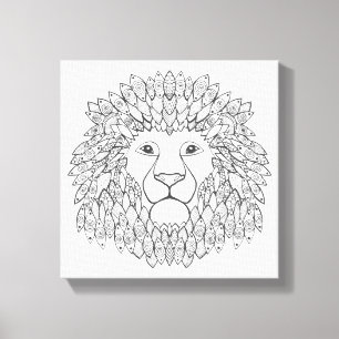 Toile Chef inspiré 3 de lion