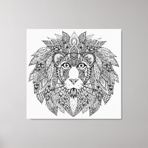 Toile Chef inspiré 4 de lion