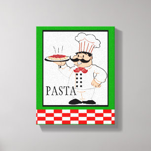 Toile Chef-Pâtes italiennes