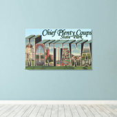 Toile Chef Plenty, Montana - Scènes de grandes lettres (Insitu (Plancher de Bois))