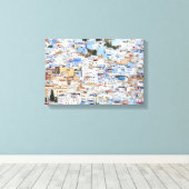 Toile Chefchaouen, Maroc (Insitu (Plancher de Bois))