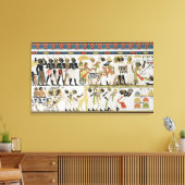 Toile Chefs nubiens apportant des cadeaux (Insitu(Salon))
