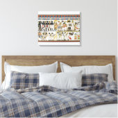Toile Chefs nubiens apportant des cadeaux (Insitu(Chambre))