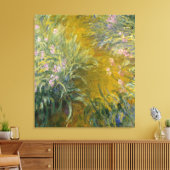 Toile Chemin à travers les Irises, Monet (Insitu(Salon))