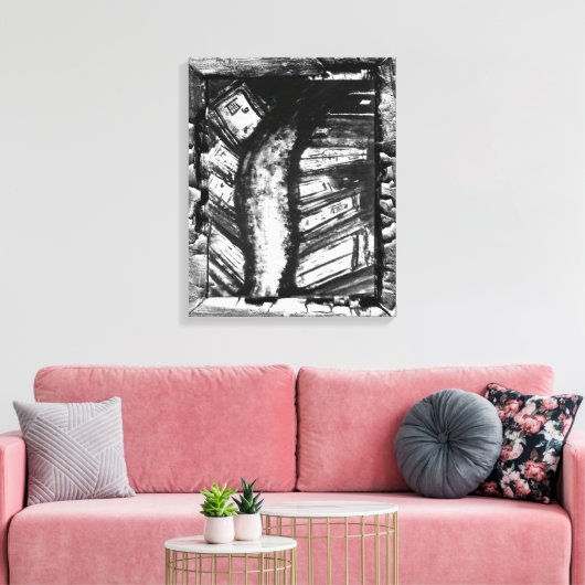 Toile Chemin cauchemardesque (Insitu(Salon))