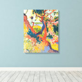 Toile Chemin d'accès coulé, L'Estaque | Andre Derain | (Insitu (Plancher de Bois))