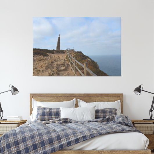 Toile Chemin dans la brume. Cap Roca (Insitu(Chambre))