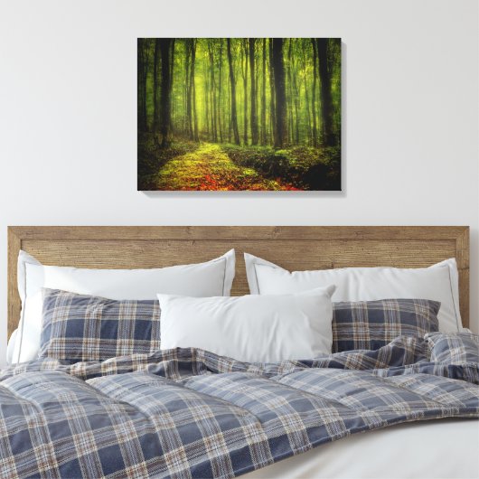 Toile Chemin dans Woods (Insitu(Chambre))