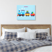Toile Chemin De Fer Enfants Enveloppé Canvas Triptyque M (Insitu(Chambre))