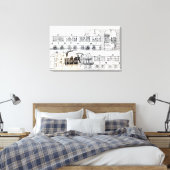 Toile Chemin de fer indien (Insitu(Chambre))