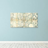 Toile Chemin de fer Louisville et Nashville (Insitu (Plancher de Bois))