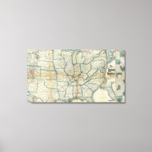 Toile Chemin de fer Louisville et Nashville