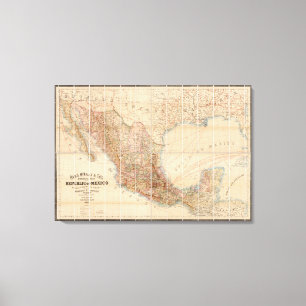 Toile Chemin de fer mexicain