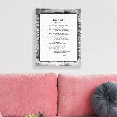 Toile Chemin de la vie Prière (Insitu(Salon))