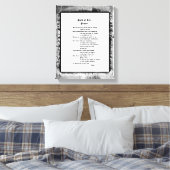 Toile Chemin de la vie Prière (Insitu(Chambre))