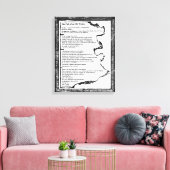 Toile Chemin de la vieille femme (Insitu(Salon))