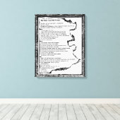 Toile Chemin de la vieille femme (Insitu (Plancher de Bois))