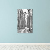 Toile Chemin d'enroulement (Insitu (Plancher de Bois))