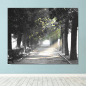 Toile Chemin du jardin (Insitu (Plancher de Bois))