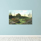 Toile Chemin et pavillon Rhododendron de Highland Park (Insitu (Plancher de Bois))